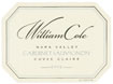 Label for William Cole Vineyards